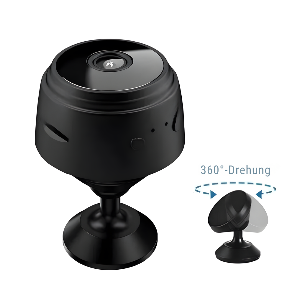 Kabellose 720P HD Rückfahrkamera für Wohnmobile, LKW und Anhänger – Bewegungserkennung, Nachtsicht – Magnetische Halterung, um 360° drehbar – Unterstützt
