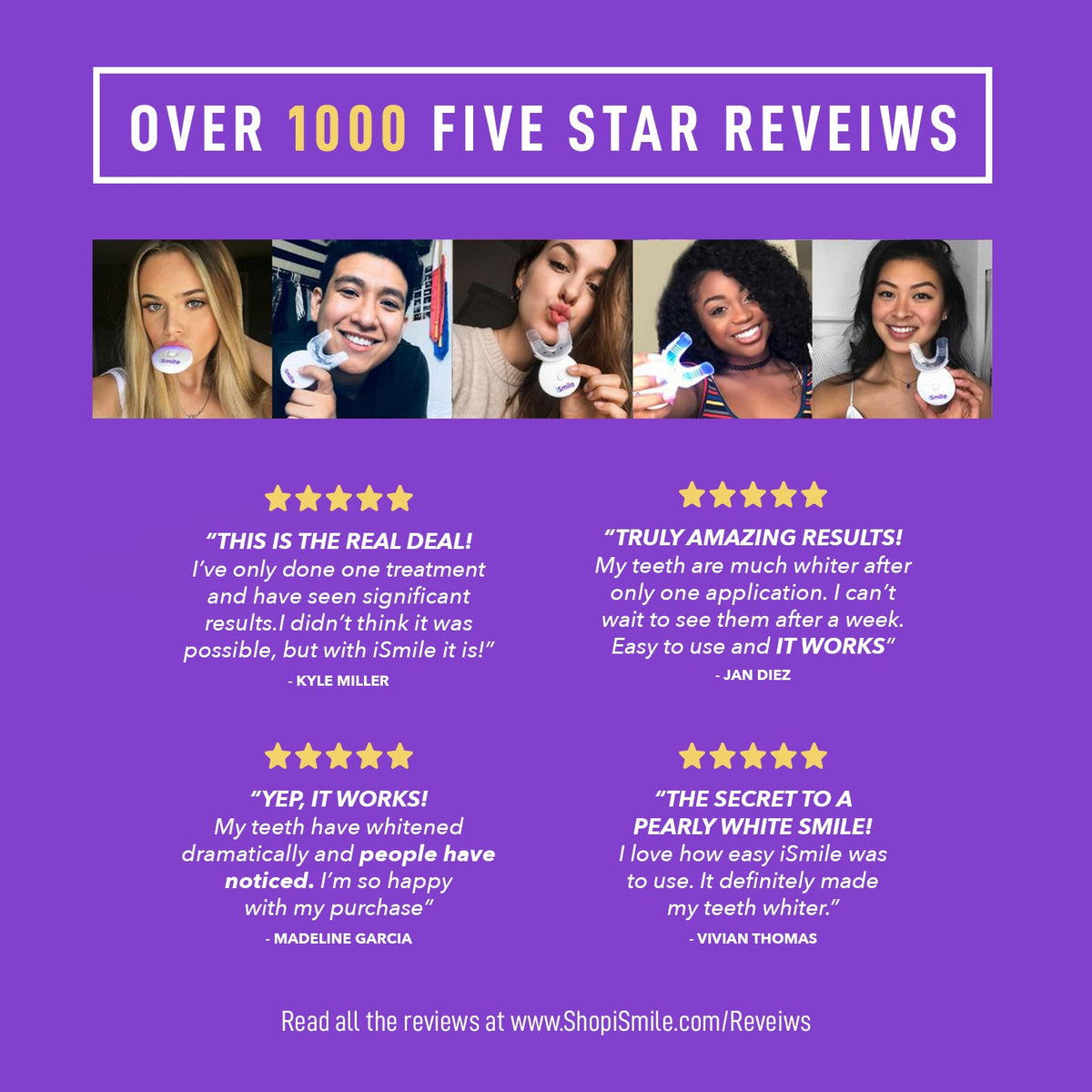 iSmile Teeth Whitening Kit