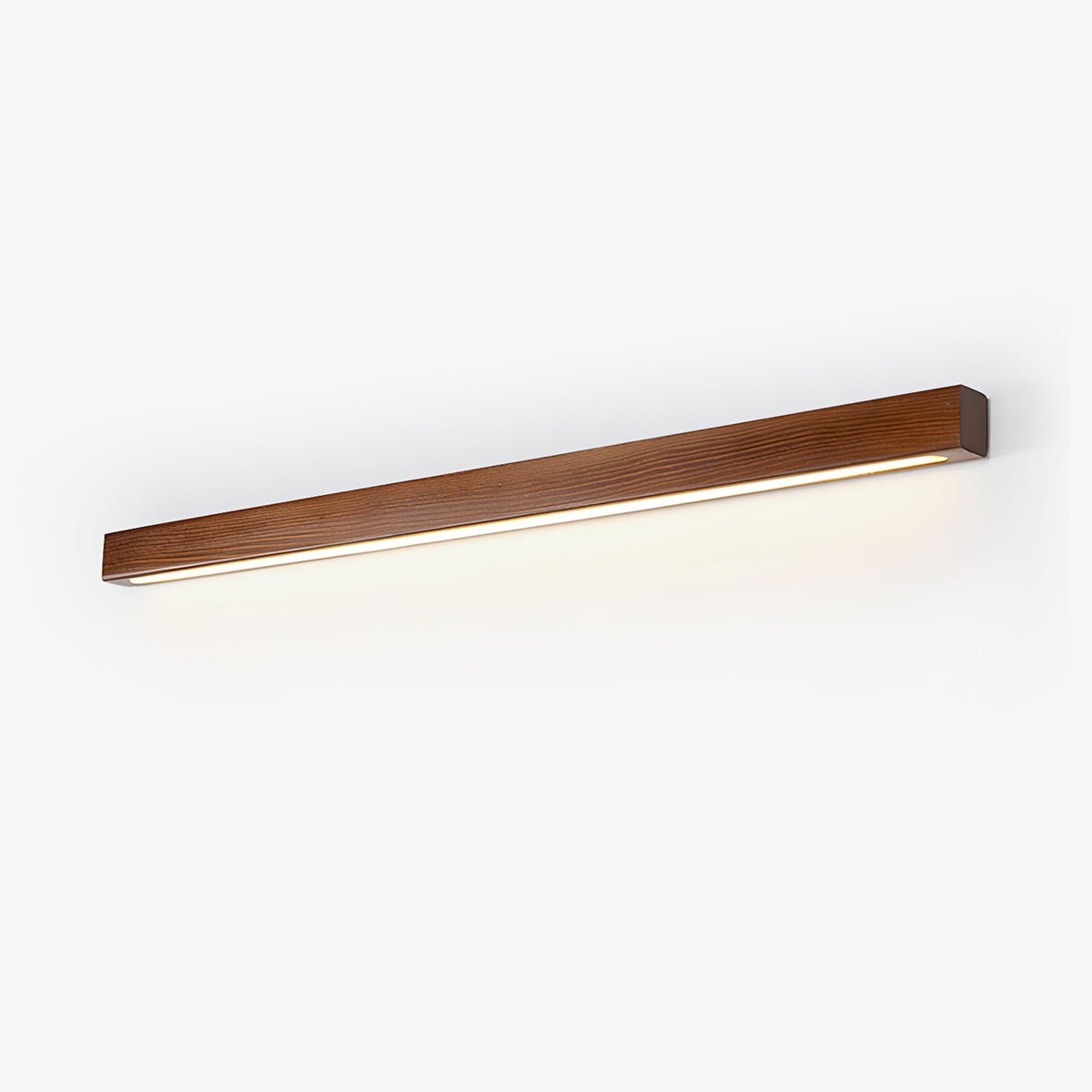 Wood Vanity Sconce 12W LED Integrated Fixture for Bathroom Mirror Hallway Entryway Indoor Low-Profile Contemporary Lighting Matte Acrylic Di