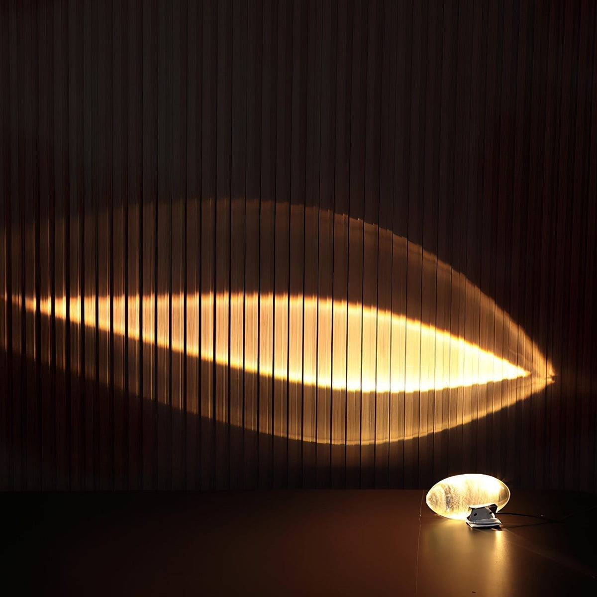 Nachttischlampe aus Chrom und Kristallglas mit farbwechselndem LED-Licht für Schlafzimmer, moderner Stimmungsleuchter für Nachttisch und Schreibtisch | Thomler