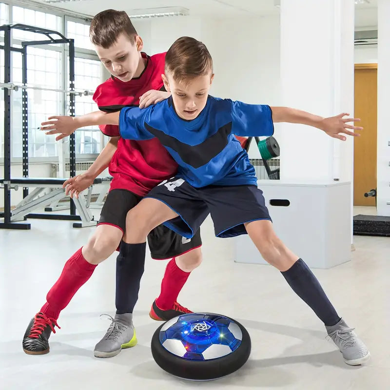 Zwevende voetbal voor actief speelplezier binnenshuis