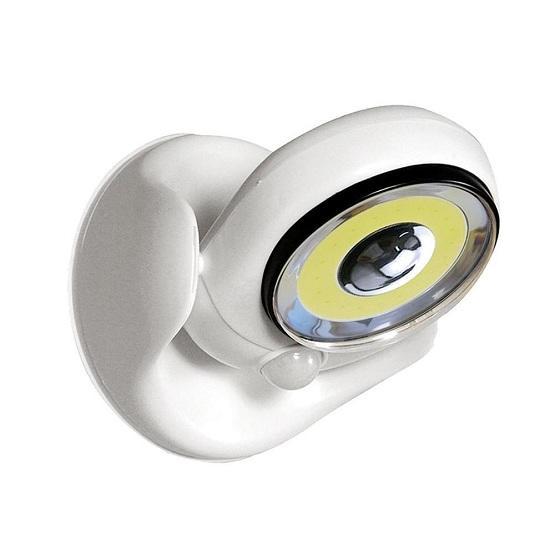 LED-Außenleuchte mit Bewegungsmelder, Magnetfuß und Abschaltautomatik