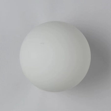 Glass Sconce Modern White Light Fixture 6 Inch G9 Socket Hardwired for Bedroom Hallway Bathroom Indoor Ambient Lighting 110V-120V Compact De | Thomler