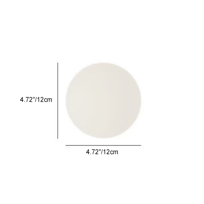 Glass Sconce Modern White Light Fixture 6 Inch G9 Socket Hardwired for Bedroom Hallway Bathroom Indoor Ambient Lighting 110V-120V Compact De | Thomler