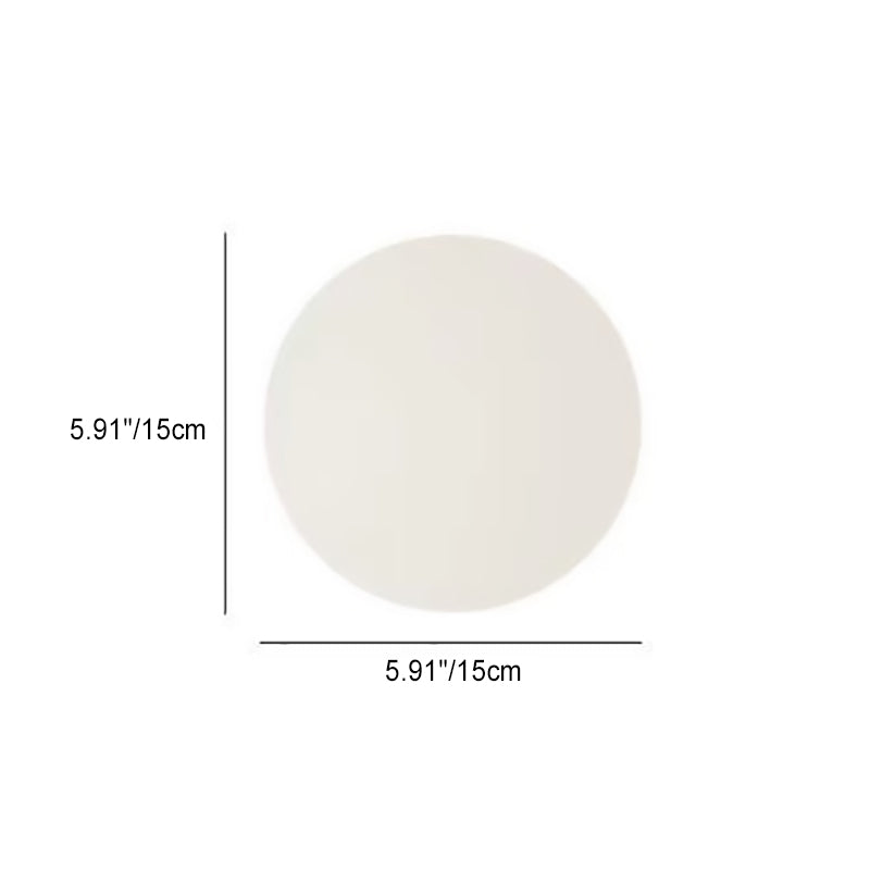 Glass Sconce Modern White Light Fixture 6 Inch G9 Socket Hardwired for Bedroom Hallway Bathroom Indoor Ambient Lighting 110V-120V Compact De | Thomler