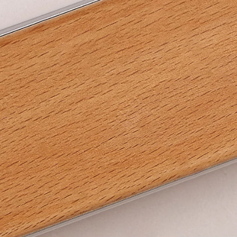 Houten LED-badkamerspiegelverlichting – Vast aangesloten lineair armatuur in diverse lengtes, opties voor warm en koel licht, slank modern design voor | Thomler