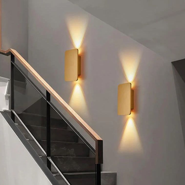 6W LED Metal Sconce for Entryways & Cozy Spaces – Hardwired Modern Fixture in Black, Gold, Coffee & Gray | Thomler
