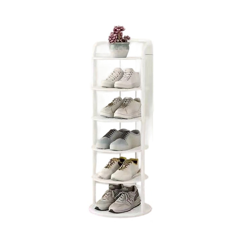 Vertical Footwear Tower 30 in Tall Multi-Level Steel Frame Hallway Organizer Slim Profile Space Saver for Apartments Dorms Modern Entryways | Thomler