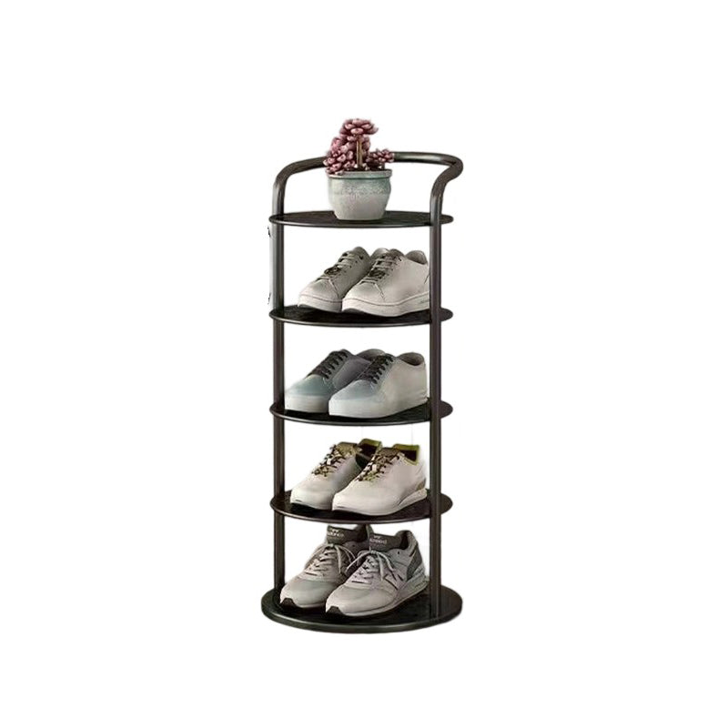 Vertical Footwear Tower 30 in Tall Multi-Level Steel Frame Hallway Organizer Slim Profile Space Saver for Apartments Dorms Modern Entryways | Thomler