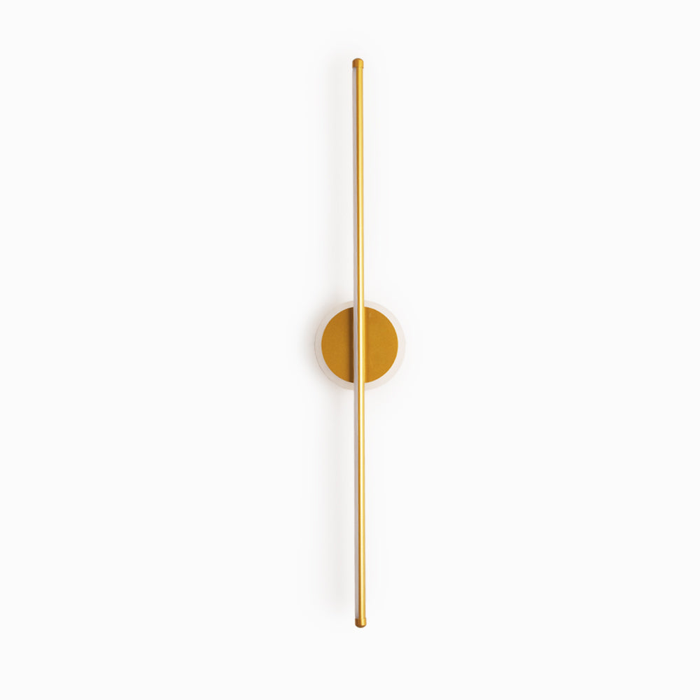 Moderne Metall-Wandleuchte E27 LED, dreifarbig umschaltbar, für Schlafzimmer, Wohnzimmer, Flur, Akzentbeleuchtung, Schwarz-Gold-Finish, zeitgenössisches Design | Thomler