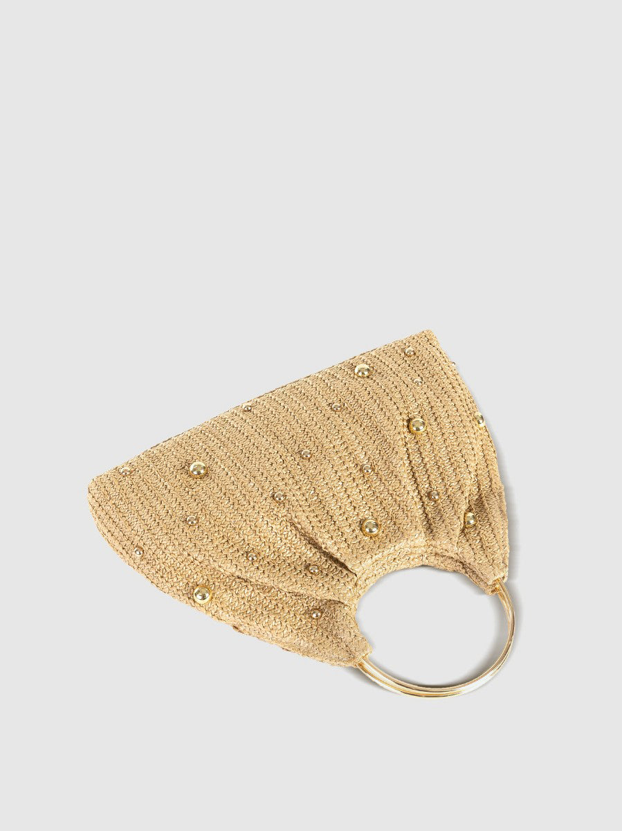 Bolso hobo con cuentas