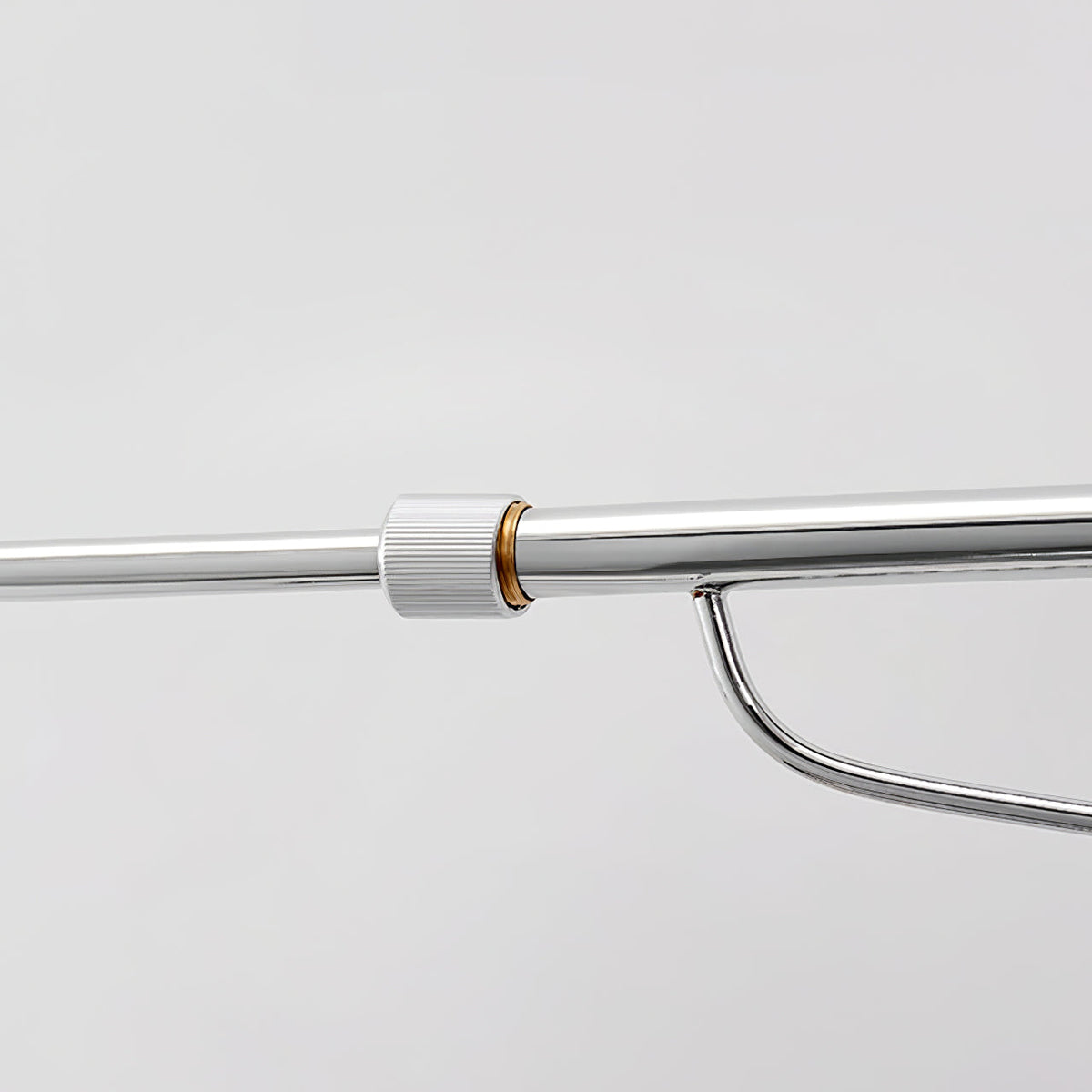 Swing Arm Wall Sconce Chrome Metal Adjustable Reading Light E26 LED Bedroom Bedside Task Lighting for Home Office Study | Thomler