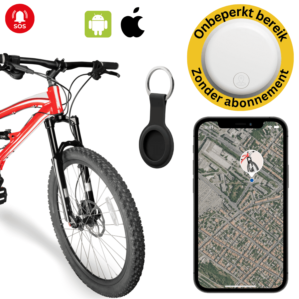 Real-Time Bicycle Location Tracker with App Control, No Monthly Fees, Waterproof GPS Device for Bike Security & Theft Prevention | Thomler