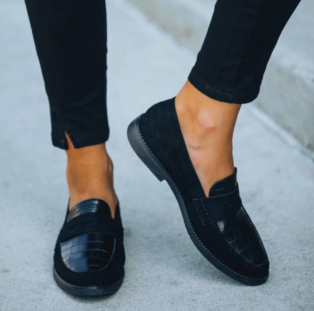 Instappers voor heren – Casual nette schoenen met gewatteerde binnenzool en zachte voering voor comfort de hele dag door en een veelzijdige stijl