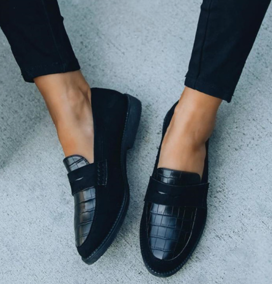 Instappers voor heren – Casual nette schoenen met gewatteerde binnenzool en zachte voering voor comfort de hele dag door en een veelzijdige stijl