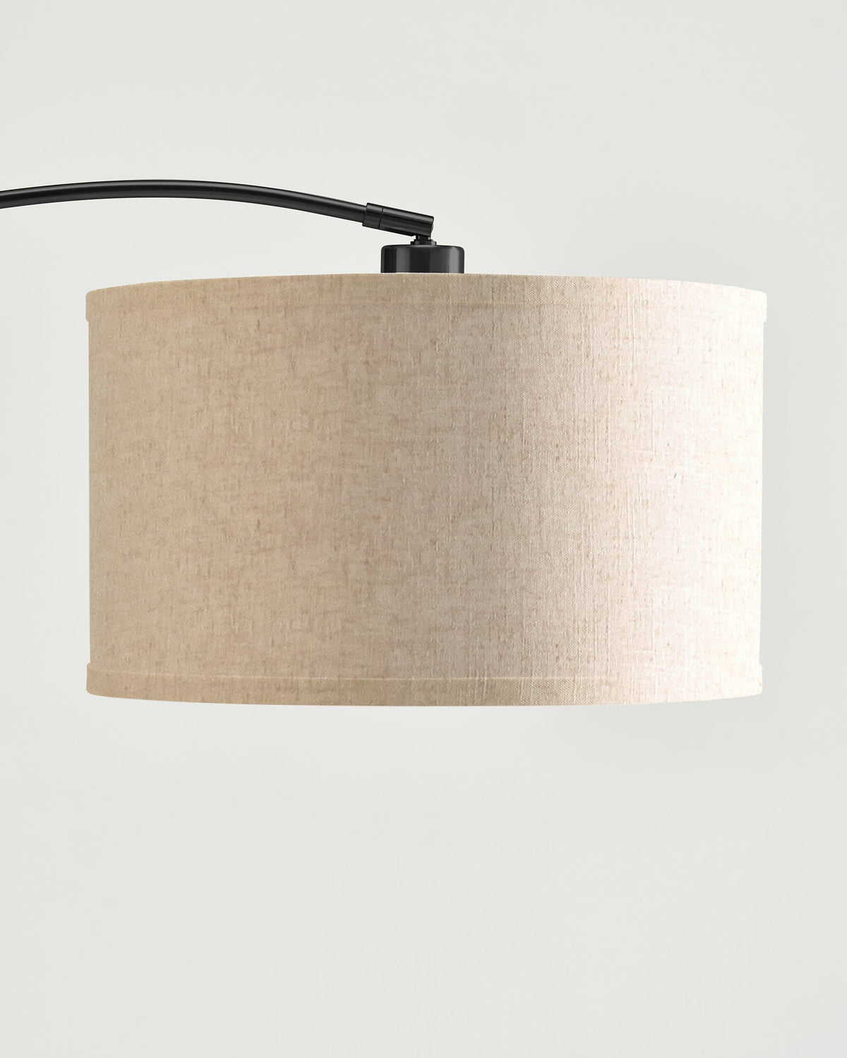 Arched Metal Reading Lamp with Marble Base 76 in Height for Living Room & Bedroom | Thomler