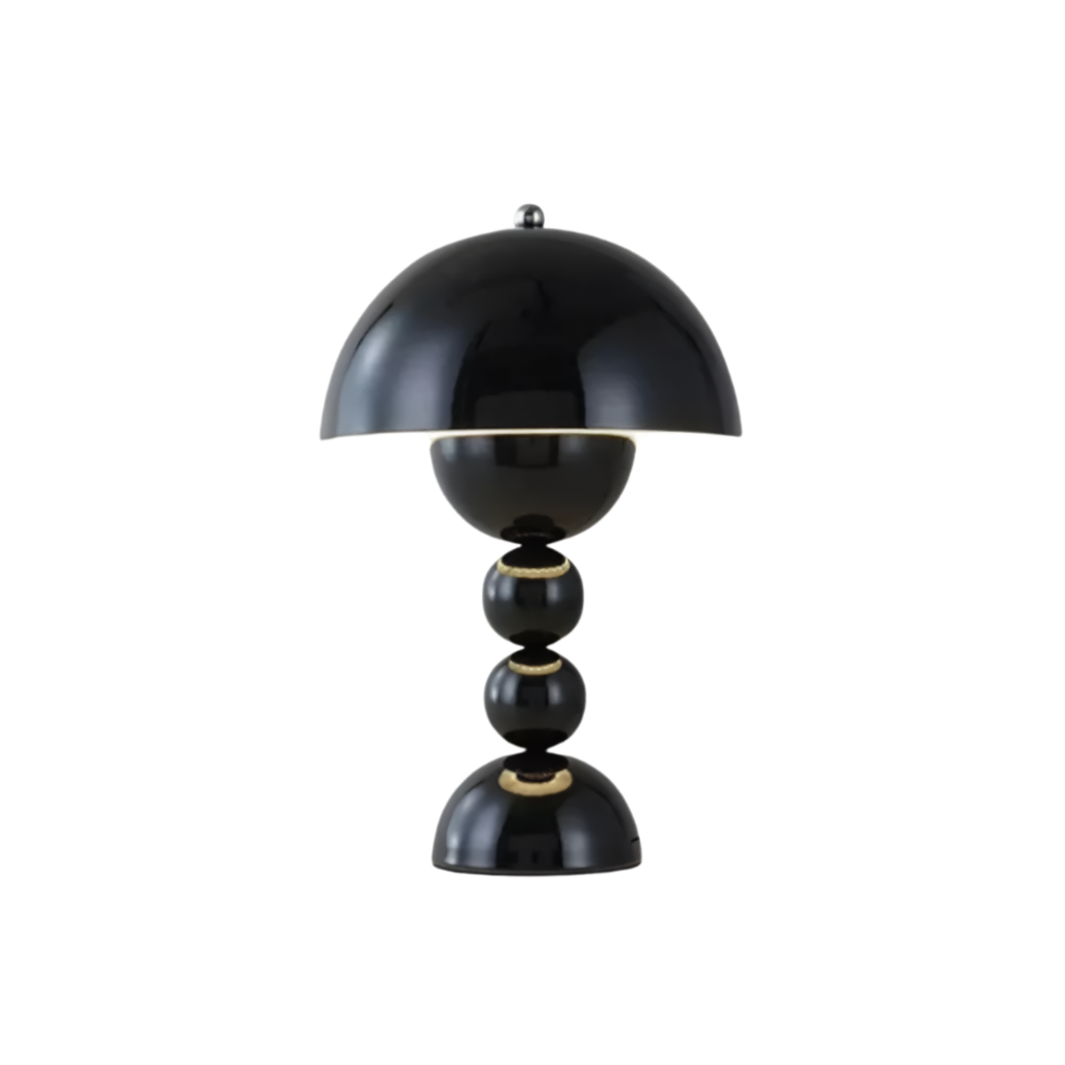 Draadloze LED-nachtkastlamp met USB-oplaadfunctie, 11-inch sculpturale acrylverlichting voor slaapkamer, bureau, leeshoek | Moderne draagbare sfeerverlichting | Thomler