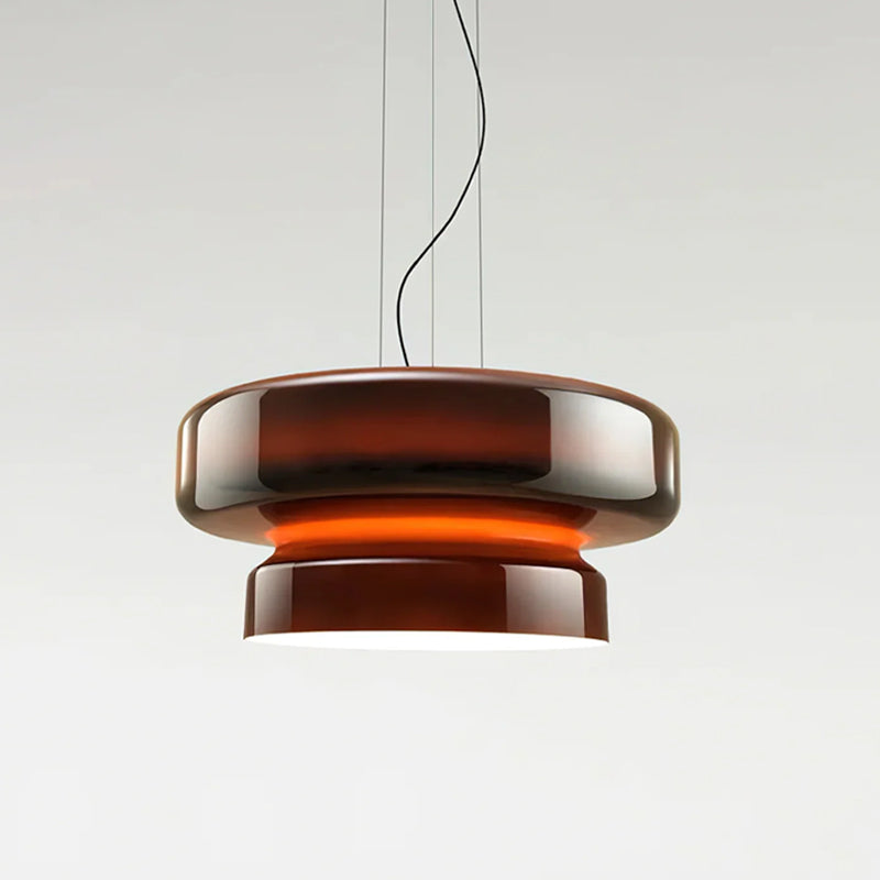 Glass Shade Hanging Light 16 in Chrome Finish Adjustable Cable E27 Socket Kitchen Island Dining Table Pendant Fixture Indoor Ceiling Lightin | Thomler