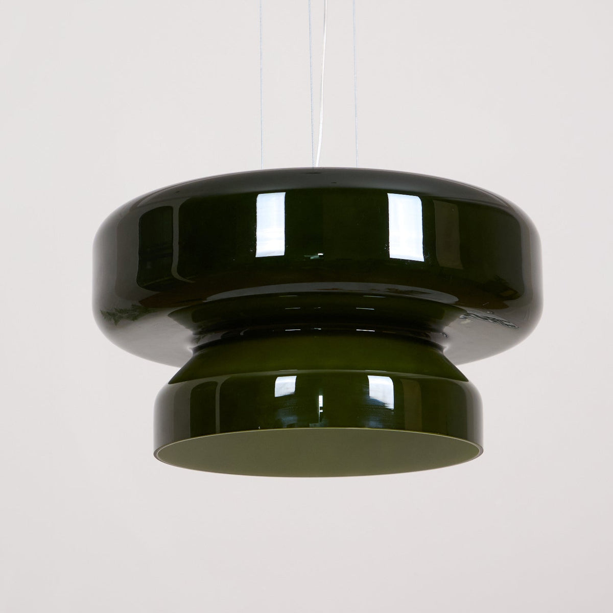 Glass Shade Hanging Light 16 in Chrome Finish Adjustable Cable E27 Socket Kitchen Island Dining Table Pendant Fixture Indoor Ceiling Lightin | Thomler