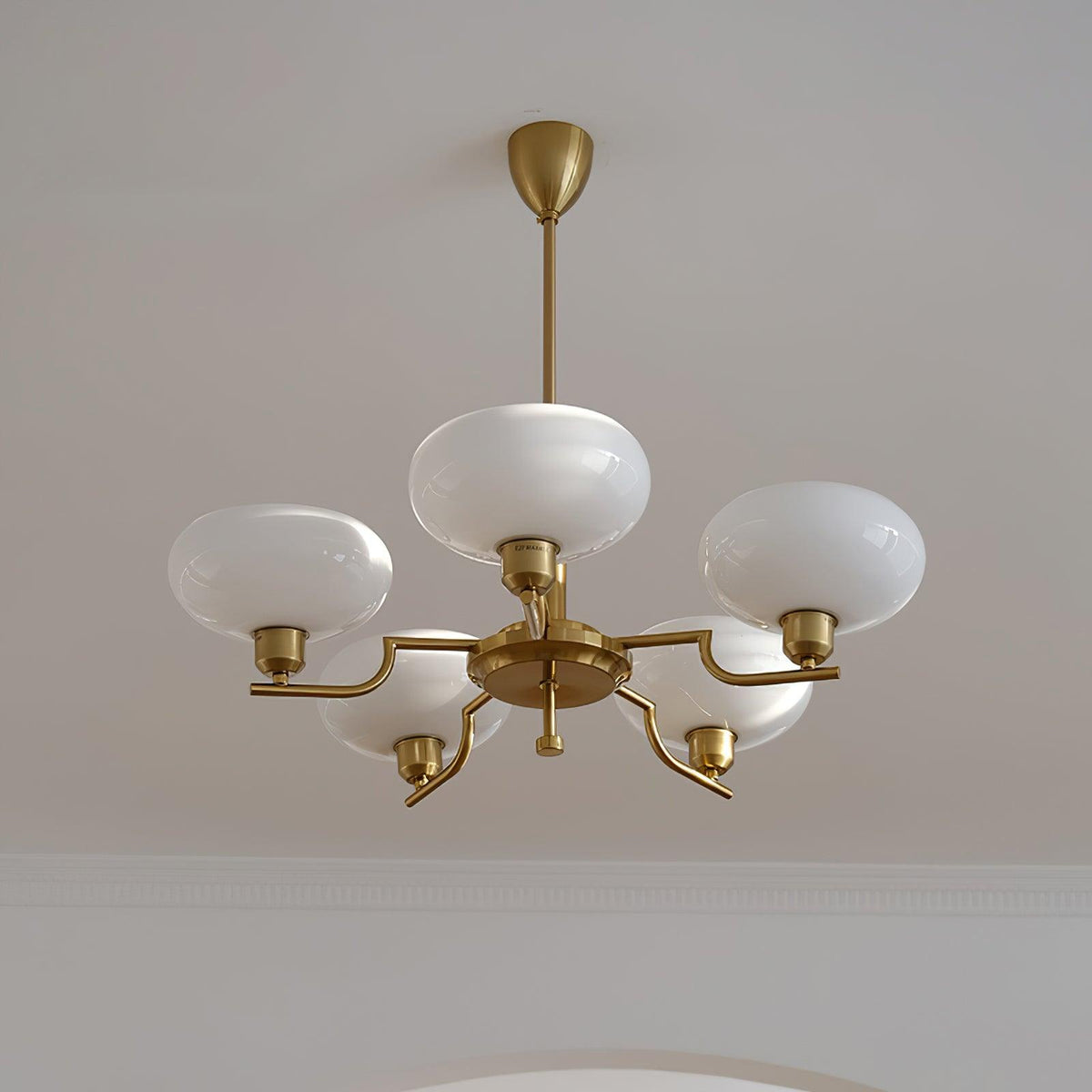 Spherical Glass Hanging Light Fixture 12 Inch Diameter Over Island Counter Contemporary Ceiling Lamp Clear Shade Kitchen Dining Entryway | Thomler