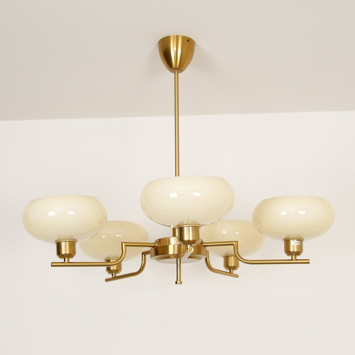 Spherical Glass Hanging Light Fixture 12 Inch Diameter Over Island Counter Contemporary Ceiling Lamp Clear Shade Kitchen Dining Entryway | Thomler