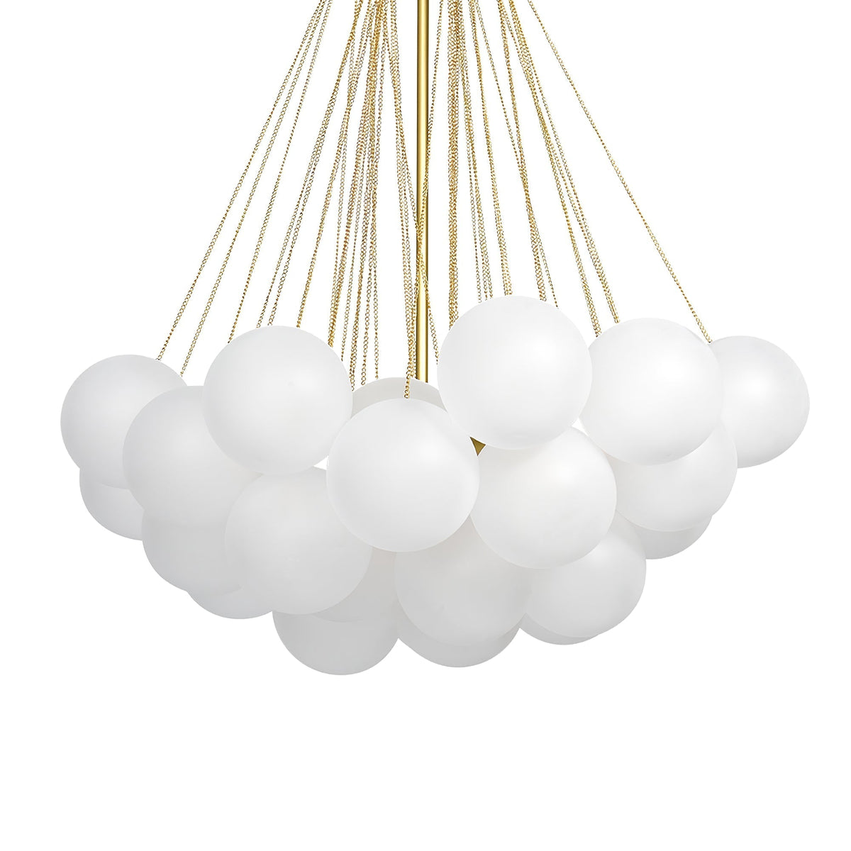 Bubble Pendant Light Multi-Globe Adjustable Ceiling Fixture Gold Black Chrome for Dining Room Living Room Foyer 19-73 Lights