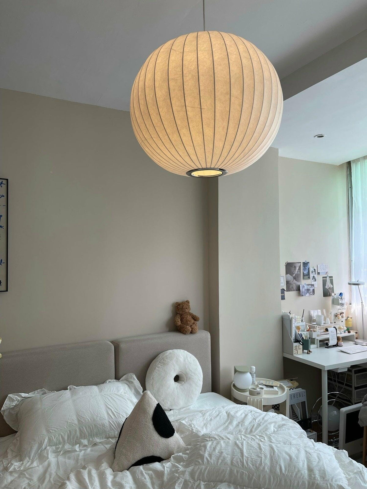 Stalen draadgaas plafondlamp 20 inch wit voor kookeiland eetkamer moderne hanglamp verstelbaar snoer E26 fitting