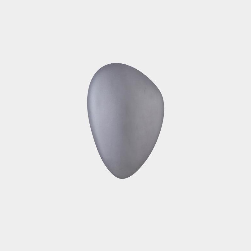Organic Glass LED Sconce Light Fixture Wall or Ceiling Mount Modern Home Lighting Warm Neutral Cool White for Bedroom Living Room Hallway De