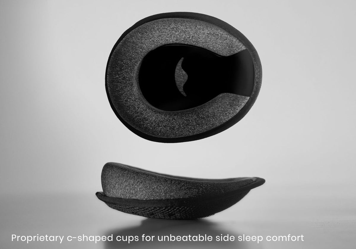 Contoured Blackout Sleep Mask 2-Pack
