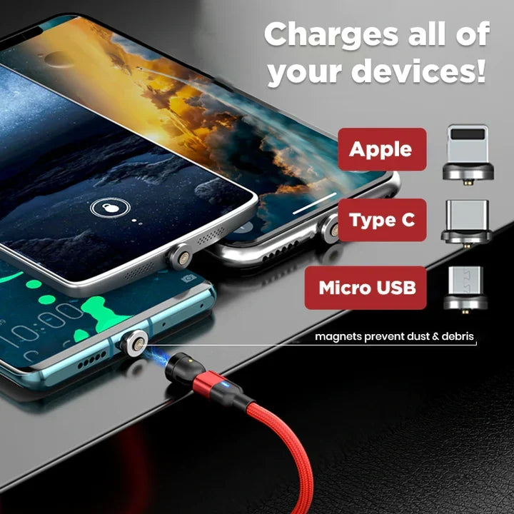 3-in-1 Multi Charging Cable USB-C Lightning Micro-USB