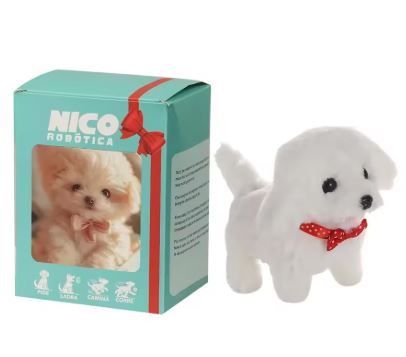 Robotic Plush Puppy Toy That Walks Barks Wags Tail Battery Powered Interactive Dog for Kids Toddlers Girls Boys Pet Companion Gift | Thomler