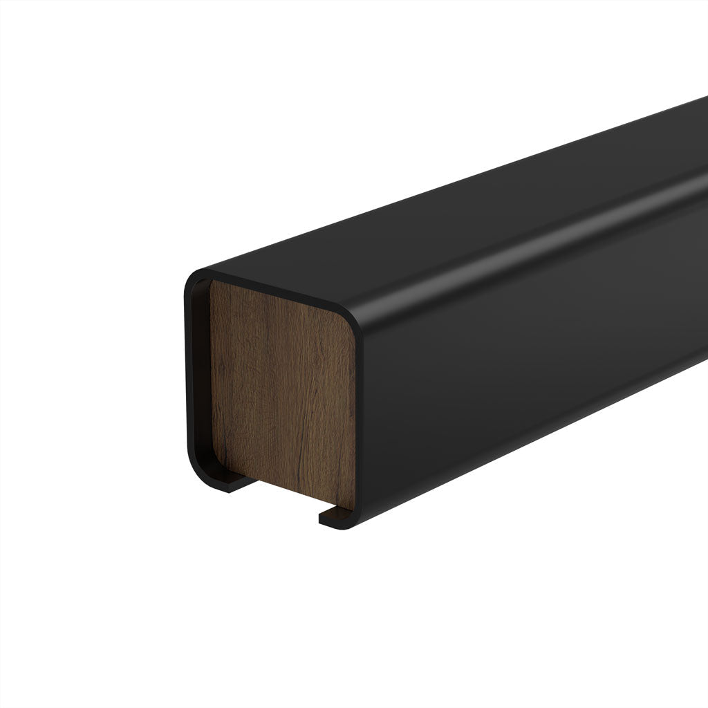 Hanging Light Fixture for Kitchen Island & Dining Room | Wood & Metal Linear Bar 31.5-71 in | Height-Adjustable Overhead LED | Remote-Contro | Thomler