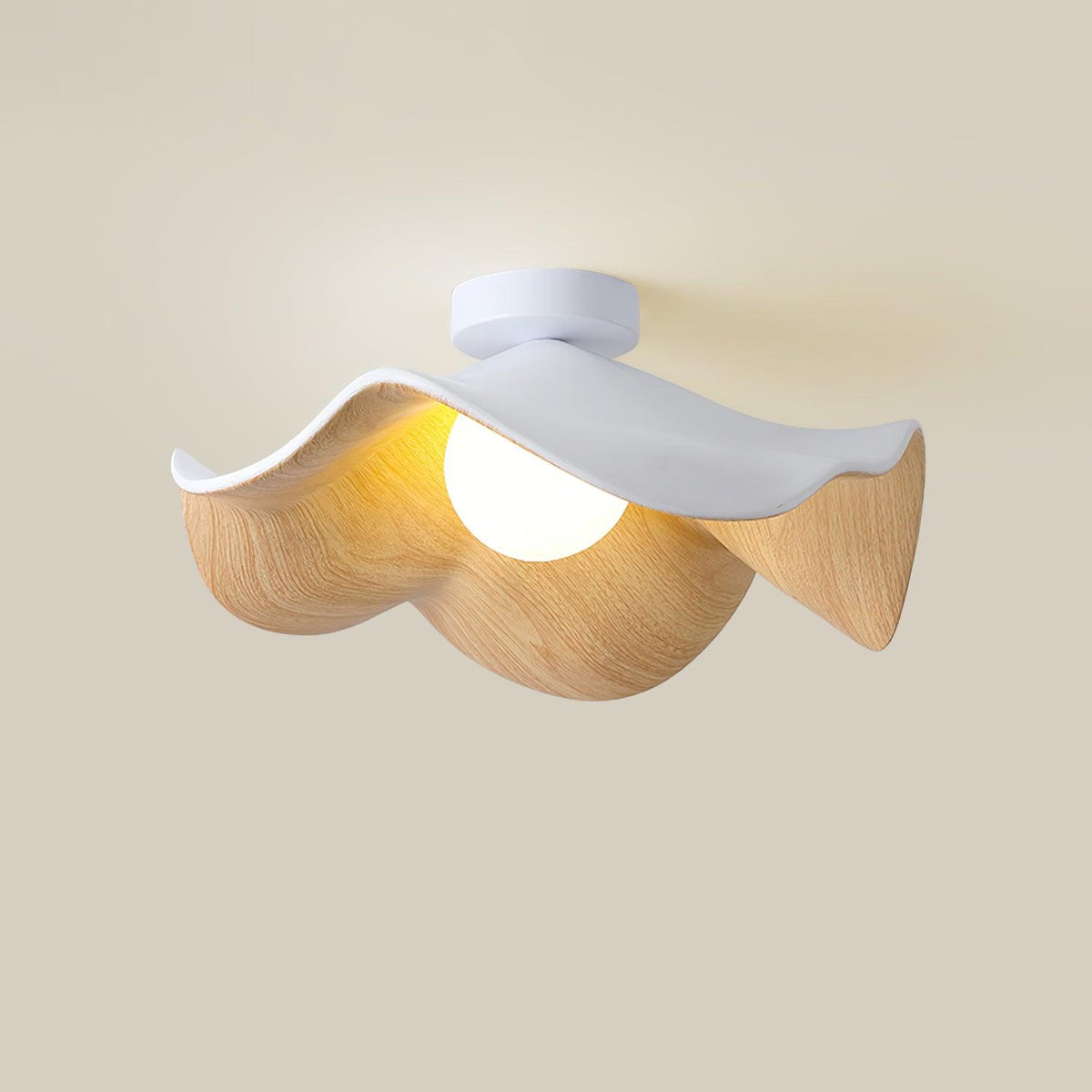 Verstelbare hanglamp met kap van metaal en hars voor woonkamer, slaapkamer, eetkamer | Moderne plafondlamp | 150 cm ophanging | Thomler