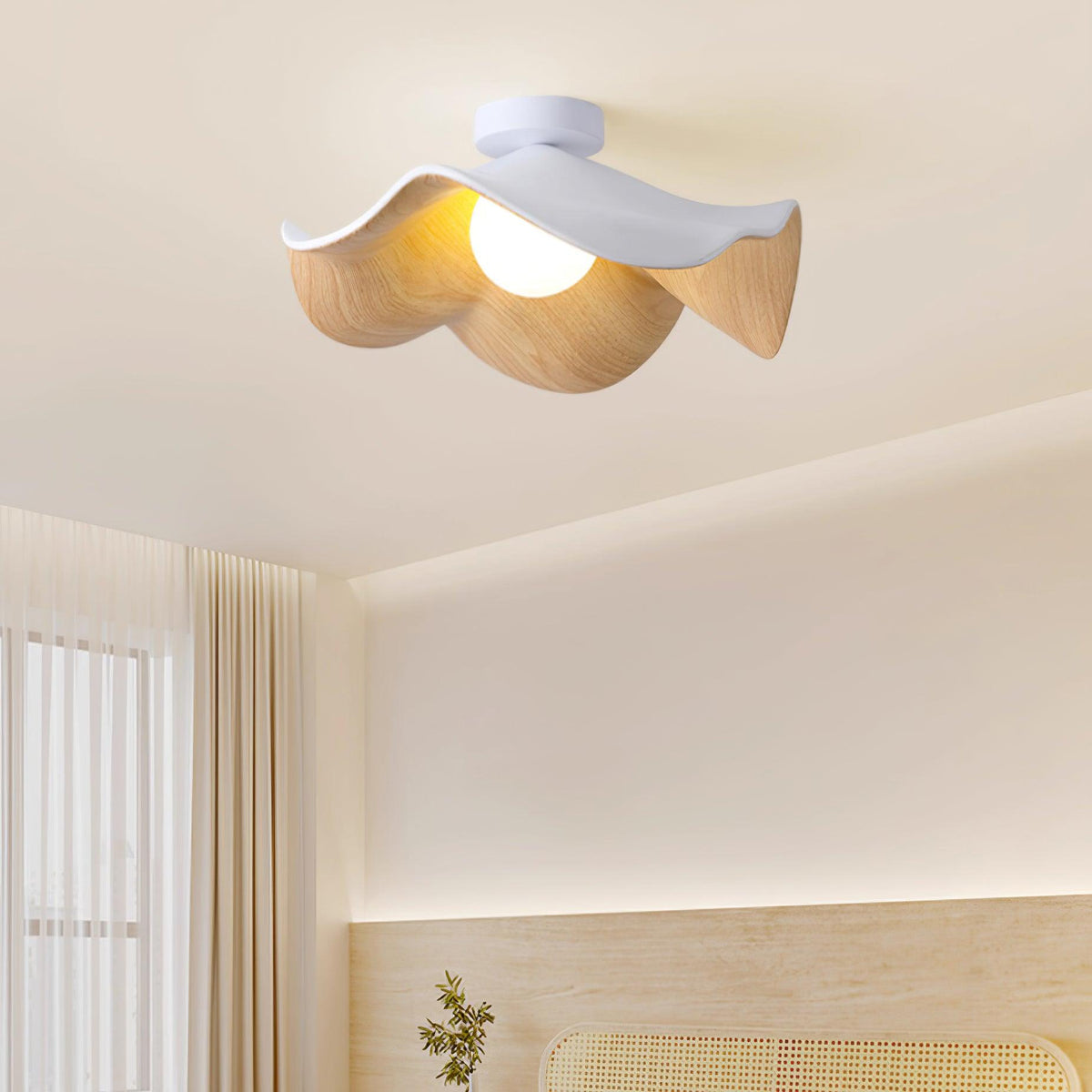 Verstelbare hanglamp met kap van metaal en hars voor woonkamer, slaapkamer, eetkamer | Moderne plafondlamp | 150 cm ophanging | Thomler