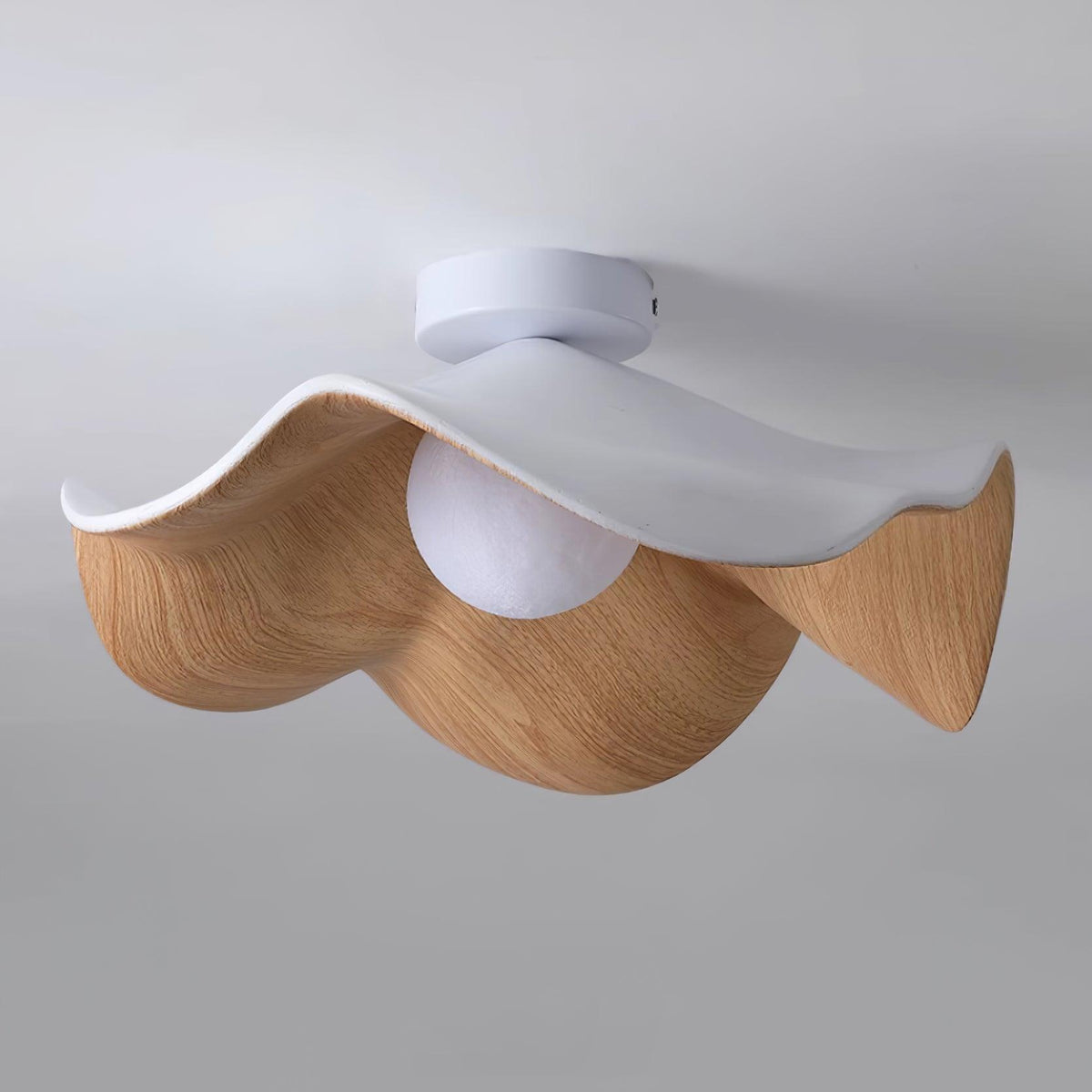 Verstelbare hanglamp met kap van metaal en hars voor woonkamer, slaapkamer, eetkamer | Moderne plafondlamp | 150 cm ophanging | Thomler