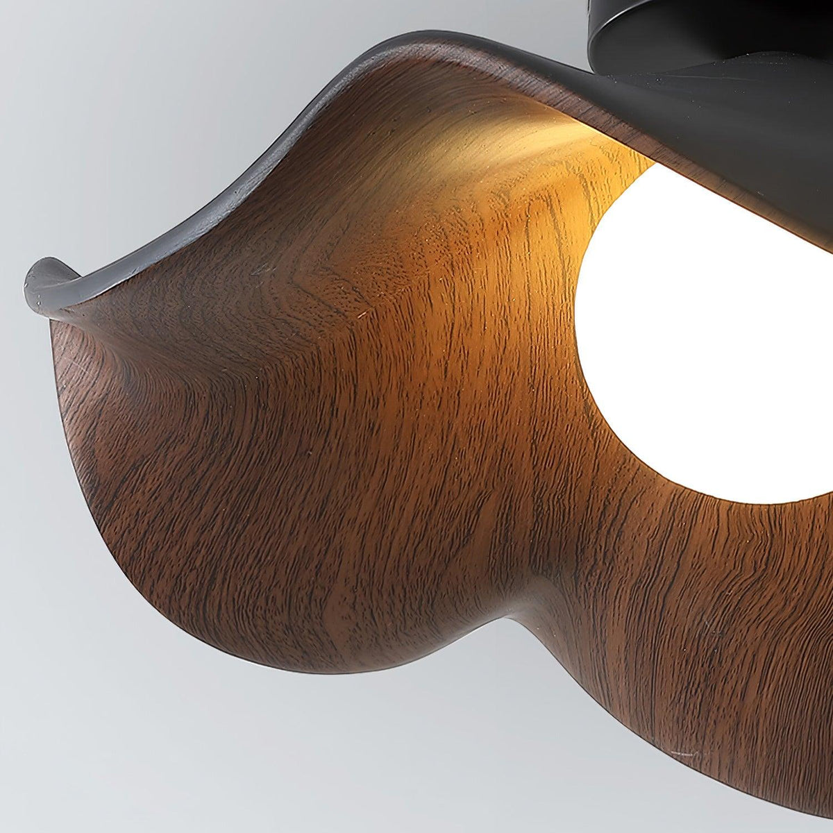 Verstelbare hanglamp met kap van metaal en hars voor woonkamer, slaapkamer, eetkamer | Moderne plafondlamp | 150 cm ophanging | Thomler