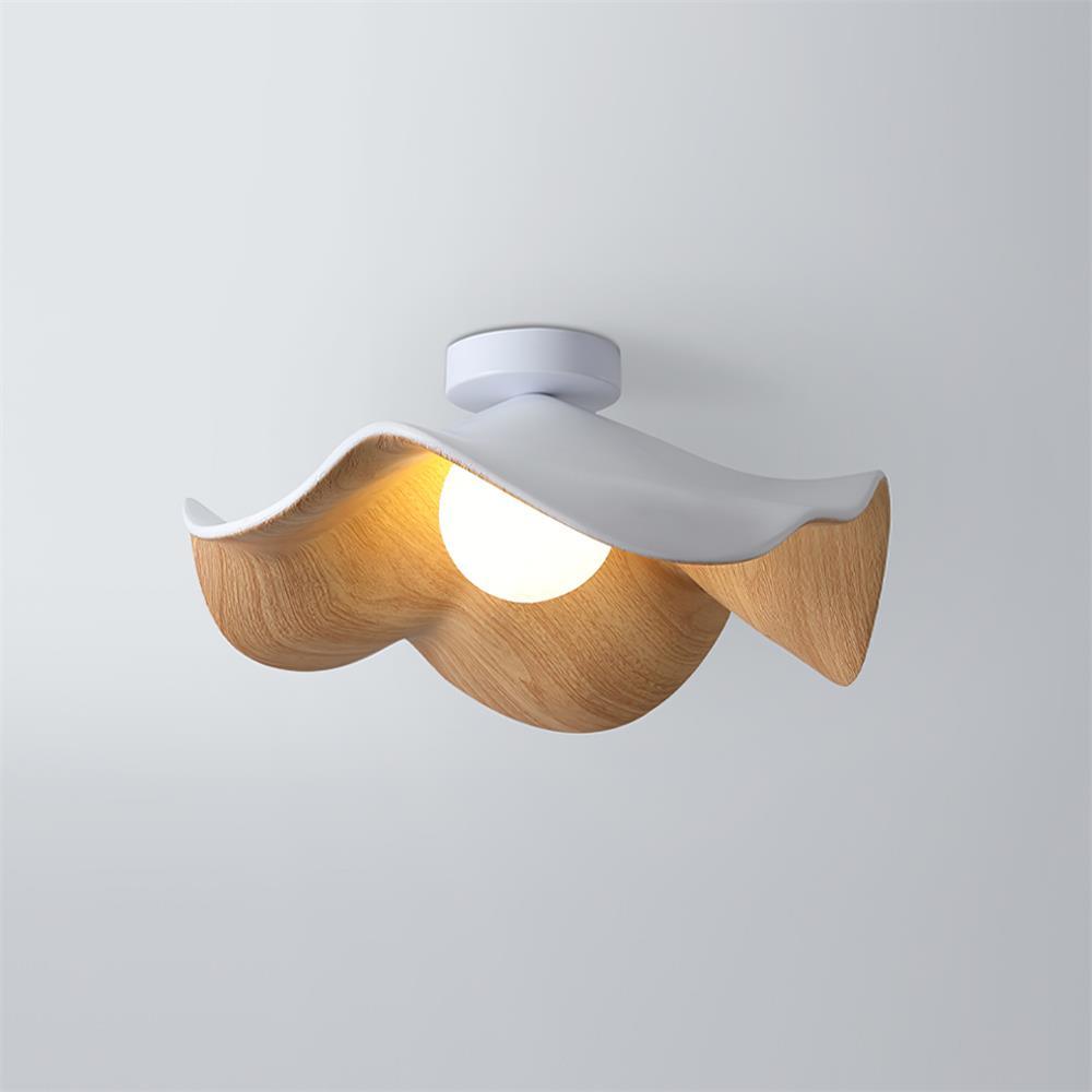 Verstelbare hanglamp met kap van metaal en hars voor woonkamer, slaapkamer, eetkamer | Moderne plafondlamp | 150 cm ophanging | Thomler