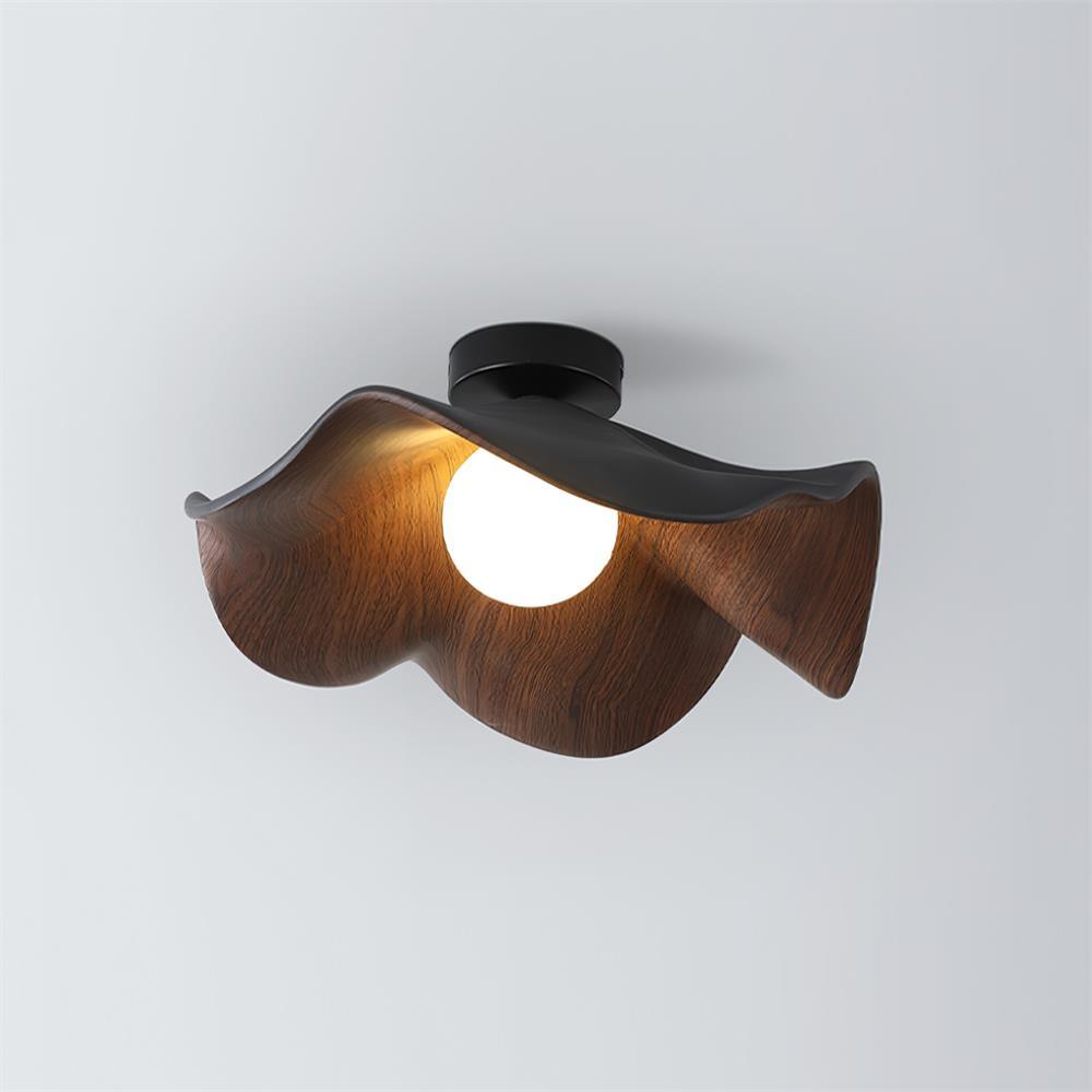 Verstelbare hanglamp met kap van metaal en hars voor woonkamer, slaapkamer, eetkamer | Moderne plafondlamp | 150 cm ophanging | Thomler