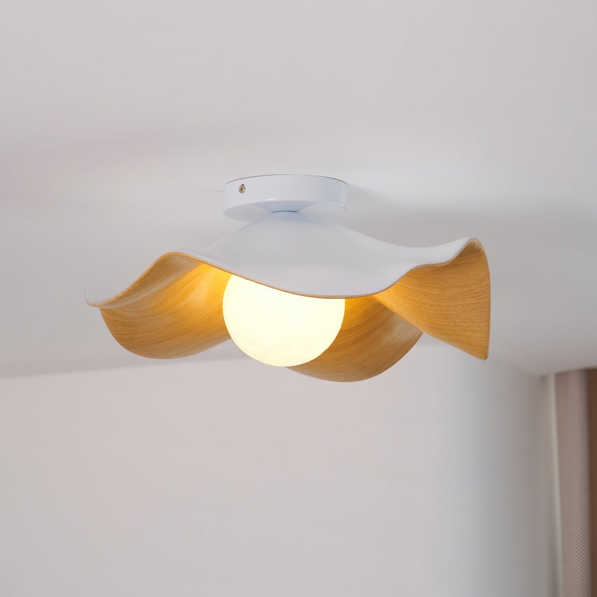 Verstelbare hanglamp met kap van metaal en hars voor woonkamer, slaapkamer, eetkamer | Moderne plafondlamp | 150 cm ophanging | Thomler