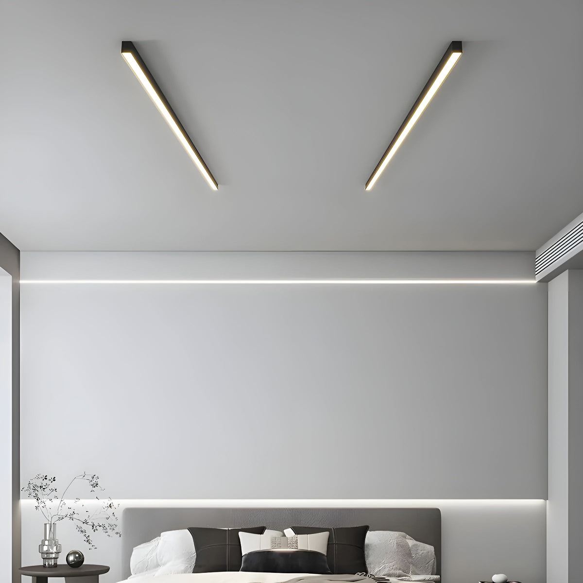Modern Slim LED Ceiling Light – Ultra-Thin Flush Mount Fixture for Living Room, Bedroom & Dining Room