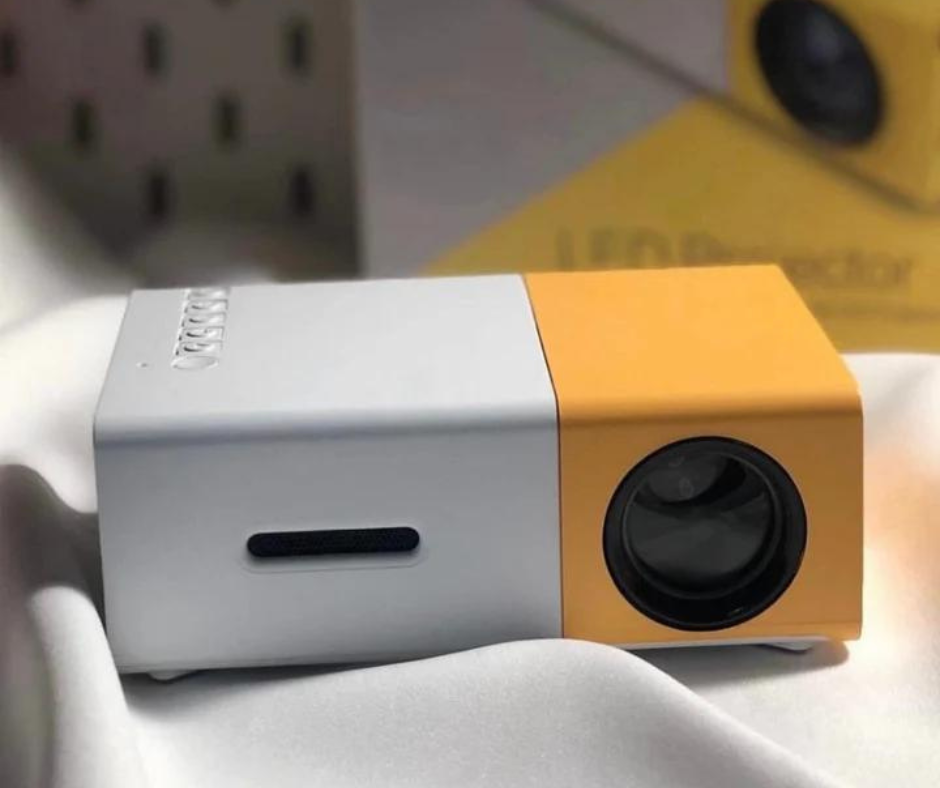 Proyector LED portátil para cine en casa y streaming | Proyector de vídeo compacto con lector de tarjetas SD USB y soporte HDMI para portátil, teléfono y tablet | Thomler