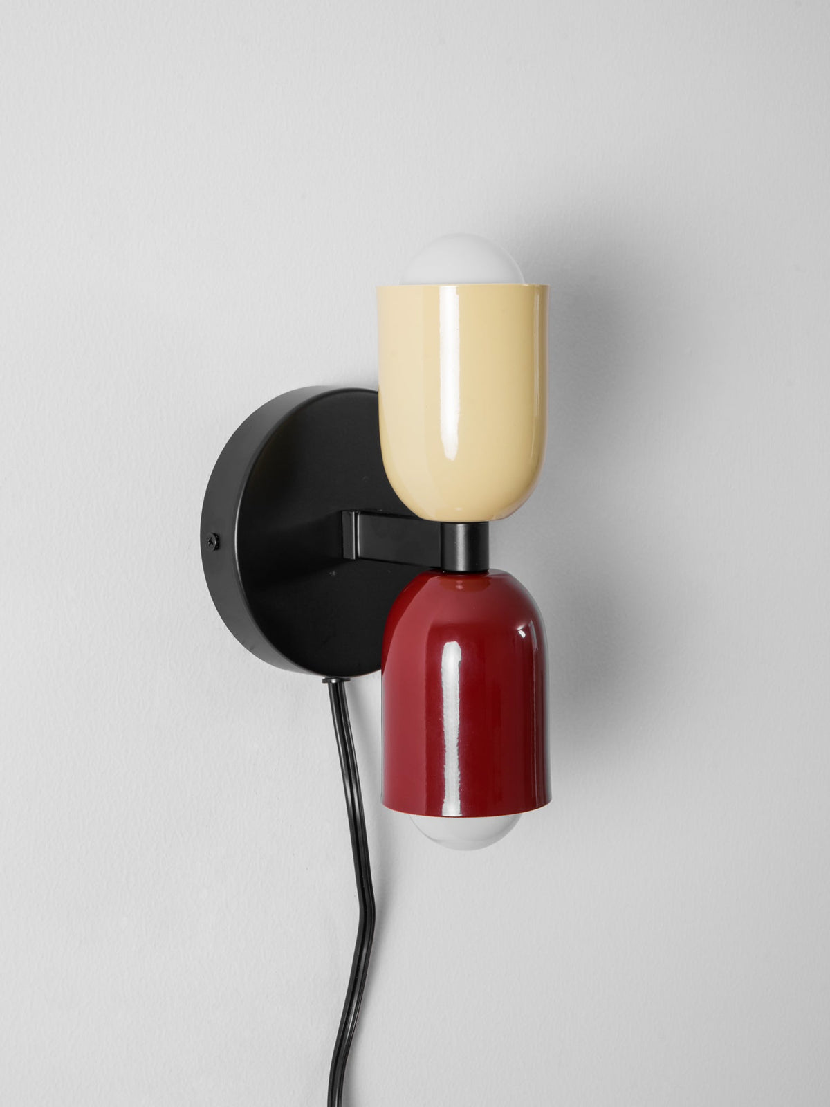 LED-wandlamp metalen schans 10 inch verticaal horizontaal monteerbaar voor slaapkamer, hal, woonkamer, sfeerverlichting voor binnen, op en neer schijnend armatuur, zwart beige