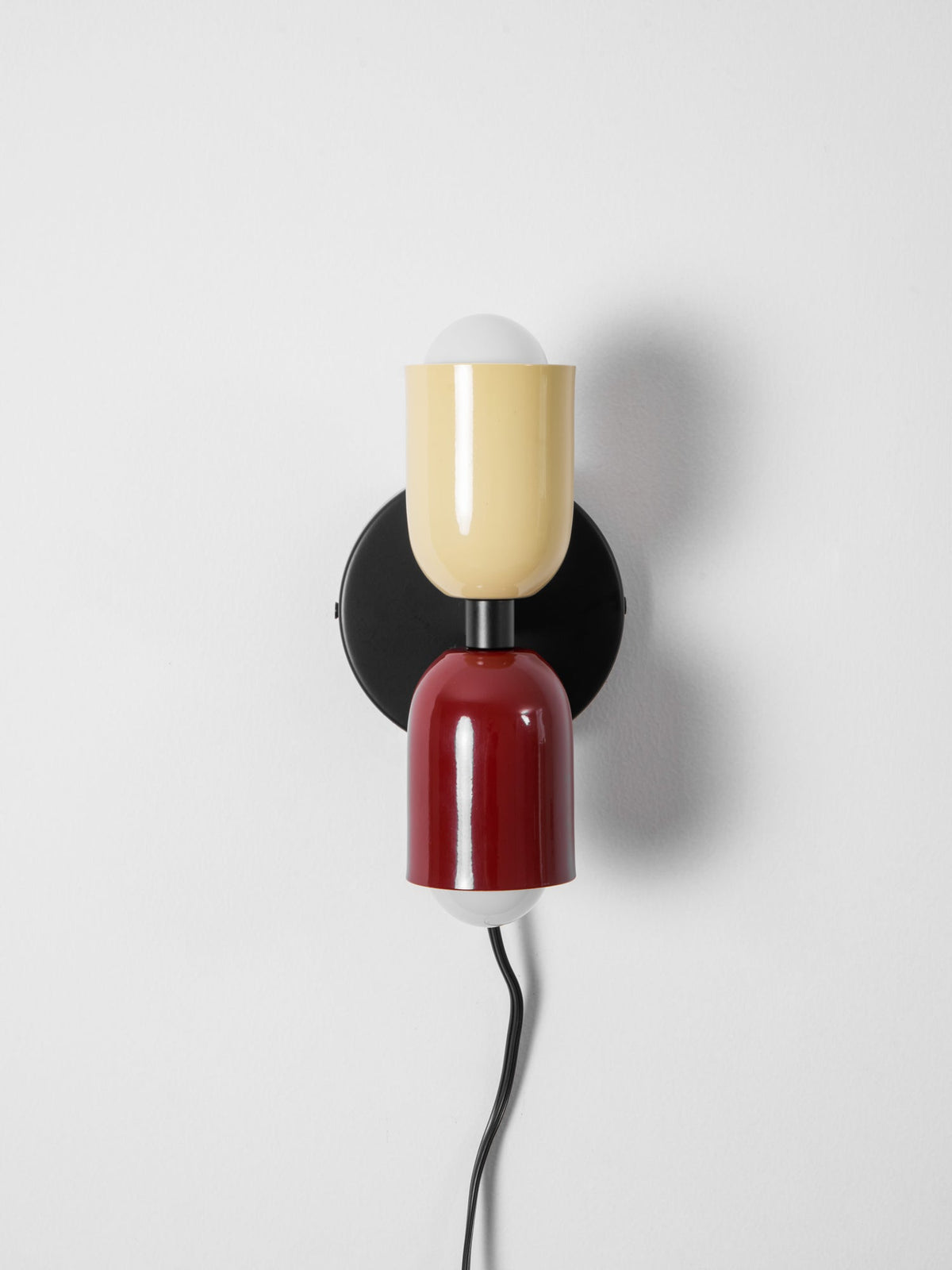 LED-wandlamp metalen schans 10 inch verticaal horizontaal monteerbaar voor slaapkamer, hal, woonkamer, sfeerverlichting voor binnen, op en neer schijnend armatuur, zwart beige