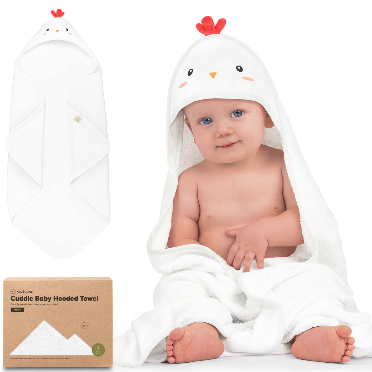 Cuddle Baby Handdoek met Capuchon