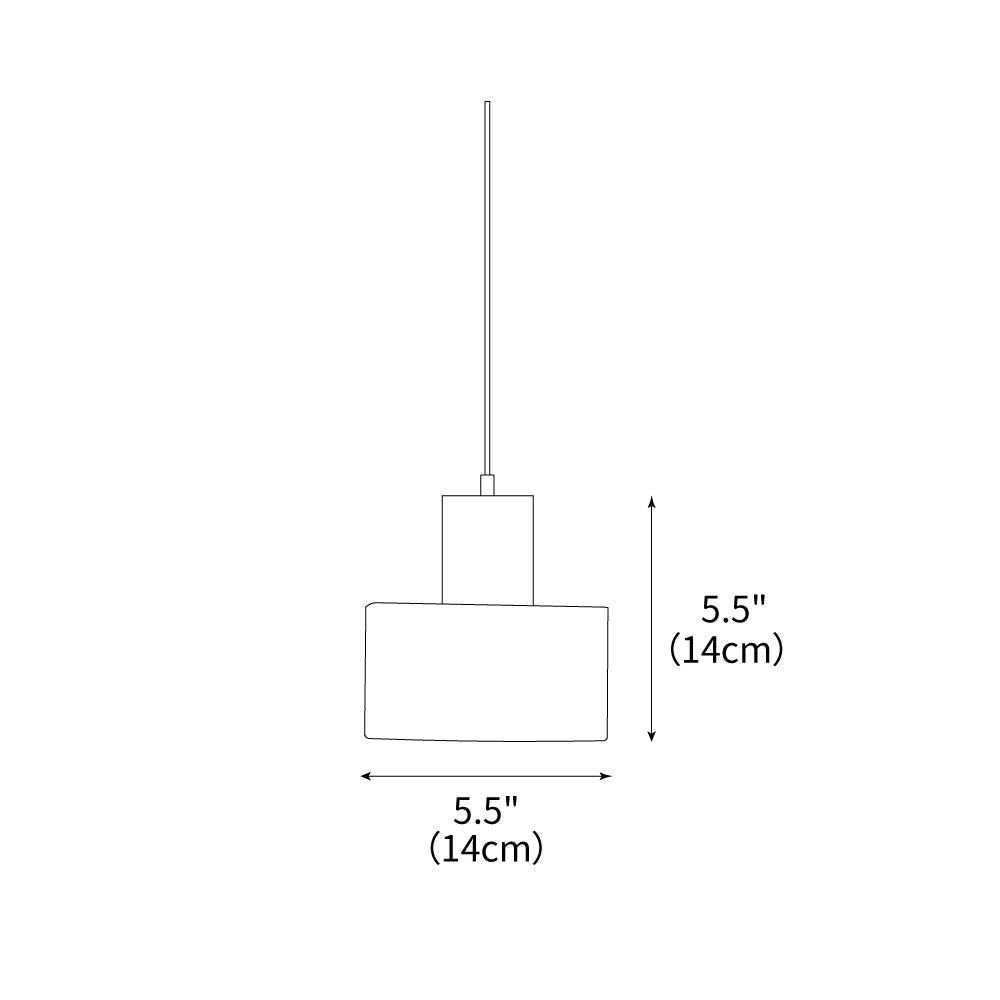 Stone Cylinder Hanging Lamp White Adjustable Drop Ceiling Fixture for Kitchen Island Dining Room Bedroom Hallway Natural Alabaster E27 Socke | Thomler