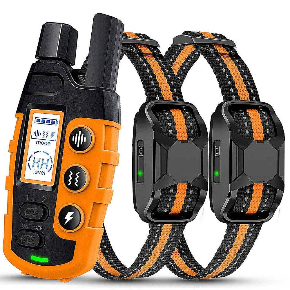Hondentrainingshalsband met afstandsbediening en waterdicht ontwerp, bereik van 1000 meter