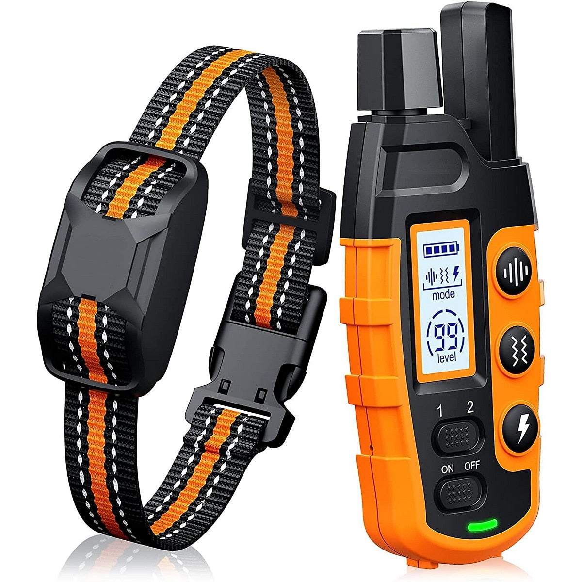 Hondentrainingshalsband met afstandsbediening en waterdicht ontwerp, bereik van 1000 meter