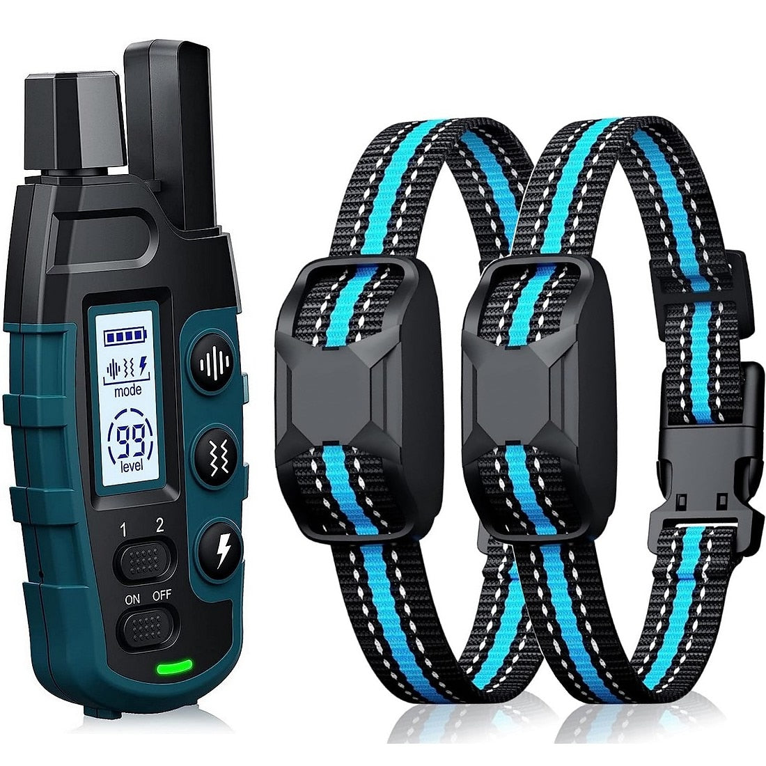 Hondentrainingshalsband met afstandsbediening en waterdicht ontwerp, bereik van 1000 meter