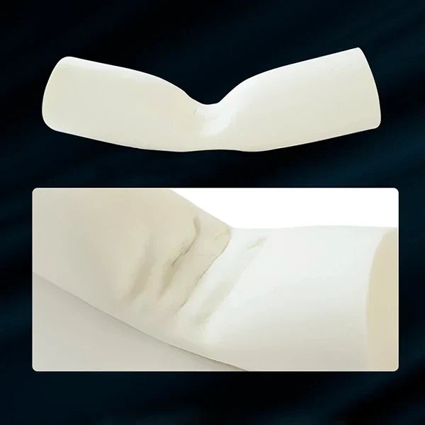 Memory-Foam-Nackenkissen mit Baumwollbezug und Formbeständigkeit, in drei Größen erhältlich