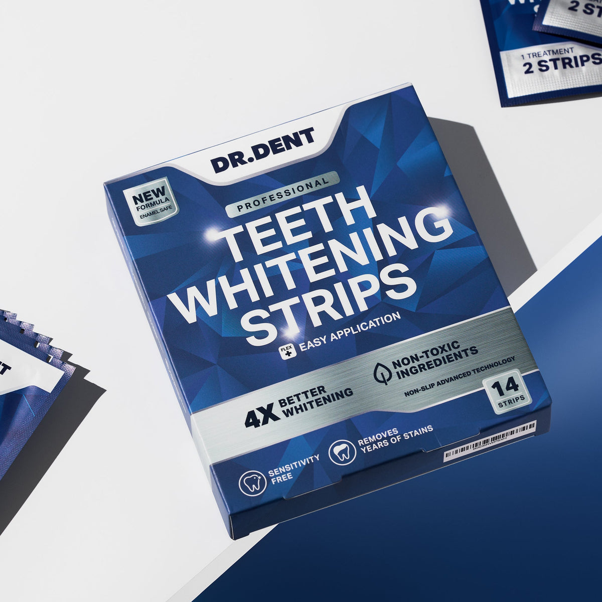 Tiras blanqueadoras de dientes premium (42 tiras)